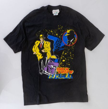 1990s Dick Tracy Movie Promo T-Shirt: Ballyhoovintage.com
