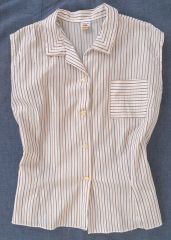 1950s Fruit of the Loom Stripe Blouse