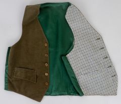 1950s Men's Reversible Vest