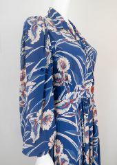 1930s Tropical Print Dressing Gown