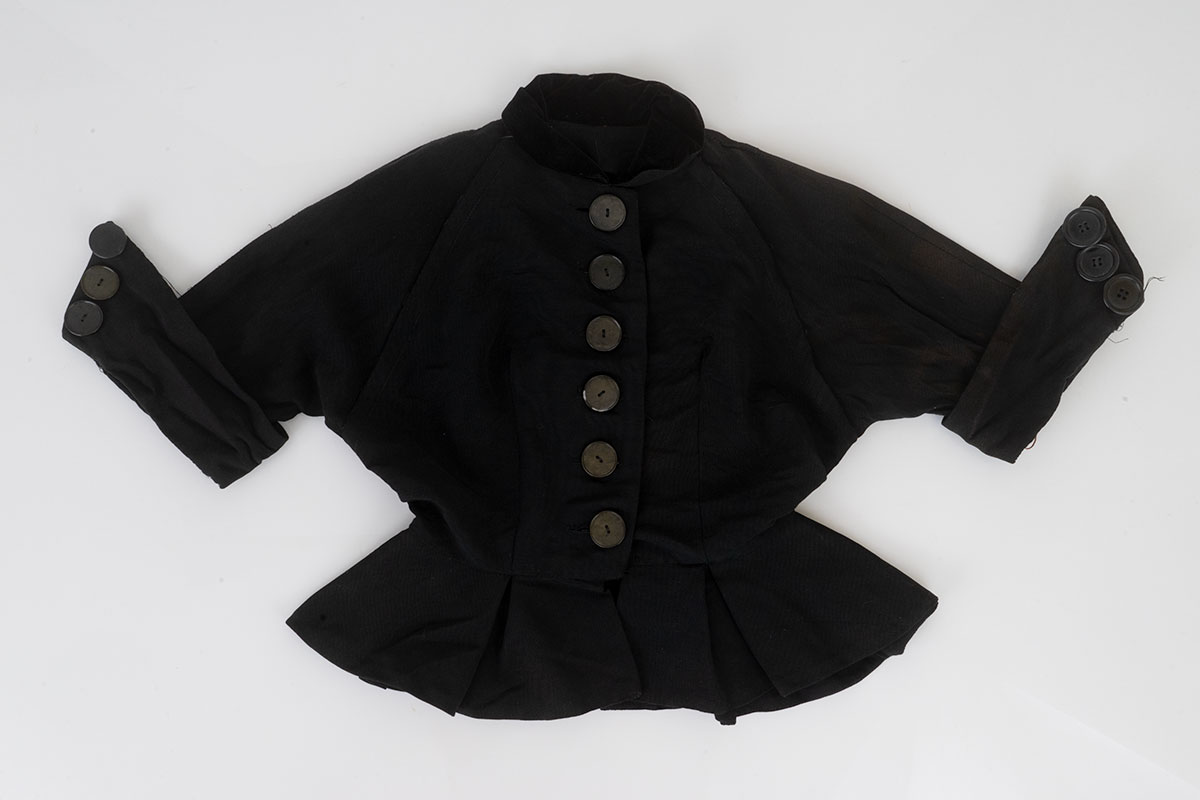 1940s Dramatic New Look Vintage Jacket