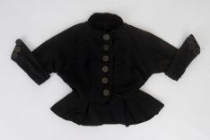 1940s Dramatic New Look Vintage Jacket