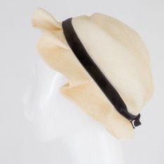 1920s-30s Straw Hat Cloche