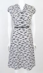 Atomic Print '50s Dress