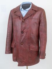 1960s Leather Jacket by Fidelity