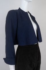 1960s Pauline Trigere Stripe Jacket