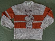 1970s Snoopy BMOC Arrow Sweater