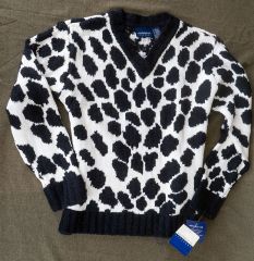 1980s Liz Claiborne Animal Print Sweater NWT