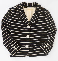 1950s Elaine Ames Silk Box Jacket