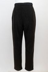 1950s Vintage Capris in Black Corduroy