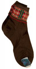 Vintage Plaid Child's Sox