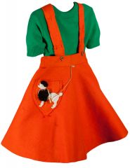 Genuine Vintage Poodle Skirt Unworn!