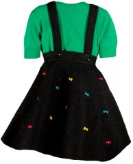 Little Girls Skirt adorned Bows! Never worn!