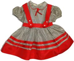 Fifties Vintage Satin Party Dress