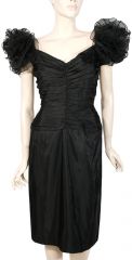 Designer 1980s Cocktail Dress