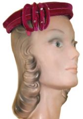 1950s Little Pink Hat