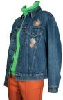 Prettied up 1970s Boyfriend Jean Jacket