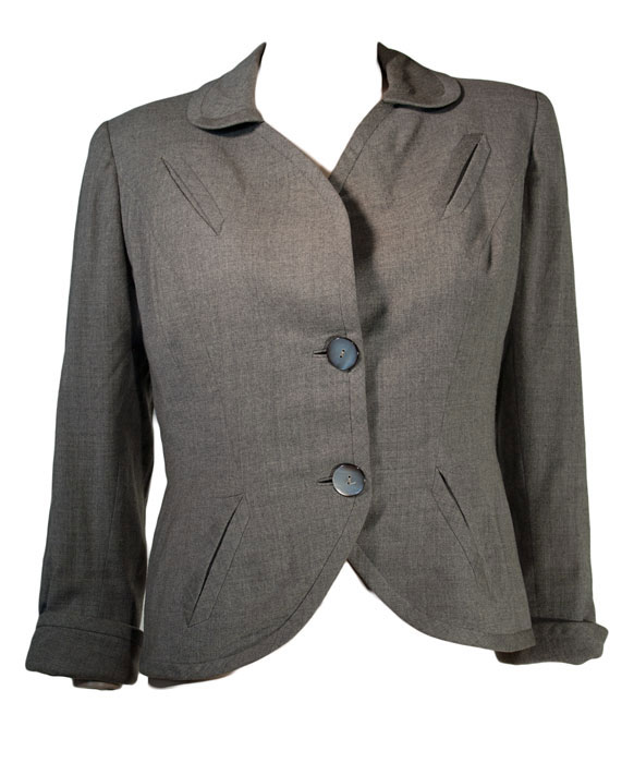 1950s Tailored Jacket: Ballyhoovintage.com