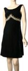 60s Velvet Cocktail Dress
