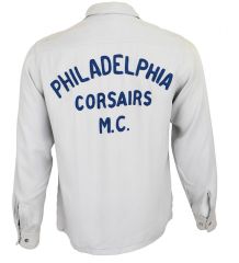 1950s Motorcycle Club Gabardine Shirt