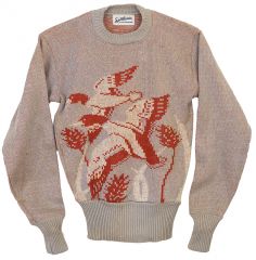1950s Flying Ducks Sweater