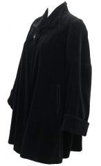 Lush Velvet 1930s Swing Coat