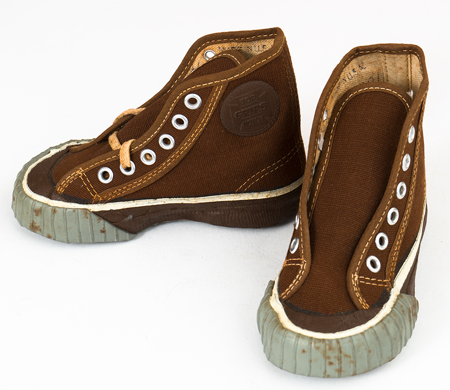 1940s Little Boy's Canvas Sneakers