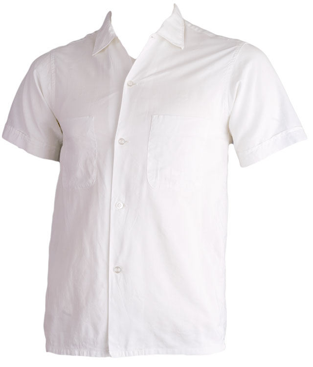 Vintage White Sport Shirt