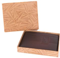 1930s NOS Deco Leather Wallet