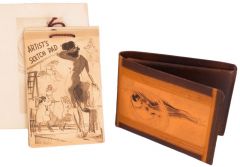 Vintage Pin Up Leather Wallet