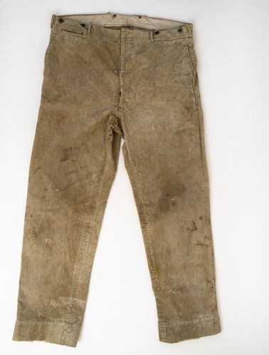 1920s Corduroy Work Pants 