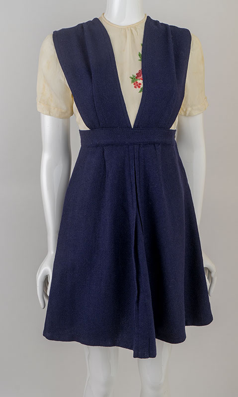 Navy pinafore shop