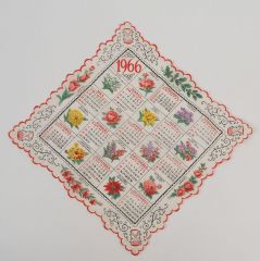 1966 Calendar Hankie
