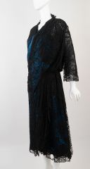 Lace and Satin 1920s Jazz Age Dress