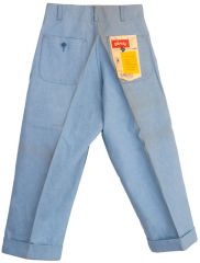 1940s Boy's Denim Slacks