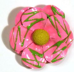 Vintage 1960s Mod Flower Pin