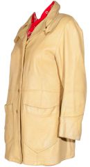 50s Ladies Leather Range Coat