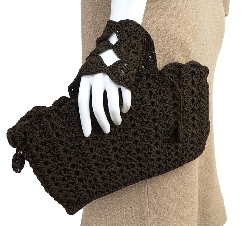 1930s-40s Crochet Hand Bag: Ballyhoovintage.com