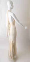1930s Haute Couture Maggy Rouff Evening Gown