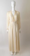 40s Sheer Dressing Gown