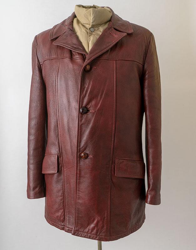 1960s Leather Jacket by Fidelity: Ballyhoovintage.com