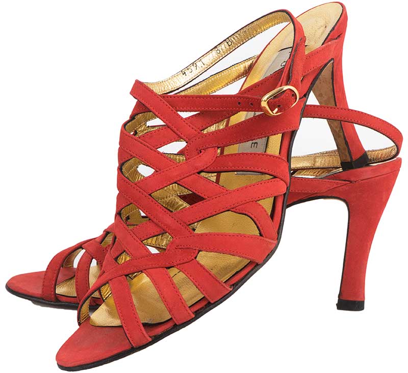 vintage high heel sandals